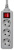 Сетевой фильтр Buro 300SL-1-G 1м (3 розетки) серый (пакет ПЭ)