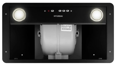 Вытяжка встраиваемая Hyundai HBB 6035 BK черный управление: кнопочное (1 мотор)