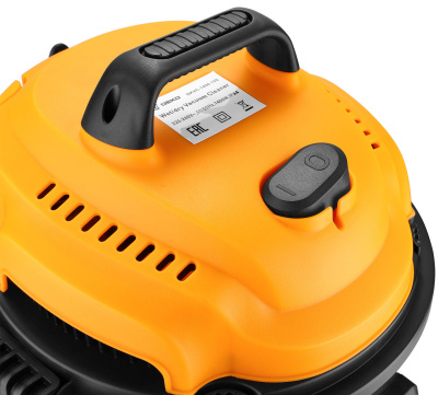 Строительный пылесос Deko DKVC-1400-15S 1400Вт (уборка: сухая) серебристый