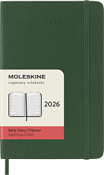 Ежедневник Moleskine CLASSIC SOFT Pocket 90x140мм 400стр. мягкая обложка зеленый
