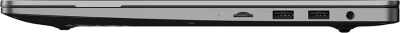 Ноутбук Tecno MegaBook T15DA Ryzen 5 7430U 16Gb SSD512Gb AMD Radeon Graphics 15.6" IPS WUXGA (1920x1200) Windows 11 Home grey WiFi BT Cam 6460mAh (71003300347)