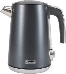 Чайник электрический Rondell 1002-RE-01 1.7л. 2200Вт черный корпус: металл (RDE-1002)