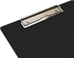 Папка-планшет Silwerhof Eco SE-PD6003/BLK A4 пластик 1мм черный