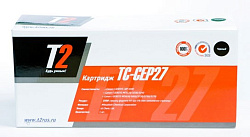 Картридж лазерный T2 EP-27 TC-CEP27 EP27 черный (2500стр.) для Canon LBP 3200/MF 3110/3228/3240/5630/5650/5730 без чипа