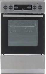 Плита Электрическая Gorenje GEC5C40XAOT серый стеклокерамика (без крышки)