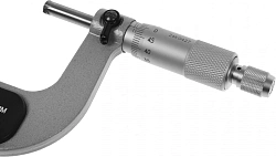 Микрометр RGK MCM-75 гладкий (МК) разм.шага 0.01мм серый черный (756983)
