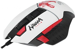Мышь A4Tech Bloody W95 Max Naraka белый/рисунок оптическая 12000dpi USB 6but