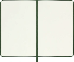 Блокнот Moleskine CLASSIC QP012K15 Pocket 90x140мм 192стр. нелинованный твердая обложка зеленый