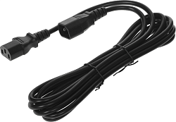 Шнур питания Lanmaster LAN-PP13/14-3.0-BK черный