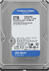 Жесткий диск WD SATA-III 2TB WD20EARZ Desktop Blue (5400rpm) 64Mb 3.5"