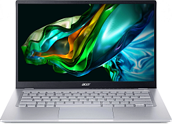 Ноутбук Acer Swift Go 14 SFG14-41-R3D8 Ryzen 5 7530U 16Gb SSD1Tb AMD Radeon Graphics 14" IPS FHD (1920x1080) Windows 11 Home silver WiFi BT Cam (NX.KG3CD.005)