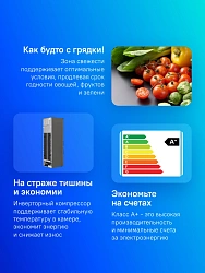 Холодильник LG GA-B509CLCL 2-хкамерн. графит мат. инвертер