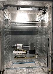 Шкаф коммутационный ЦМО (ШТВ-Н-12.6.3-4ААА-Т1) настенный 12U 620x330мм пер.дв.металл несъемн.бок.пан. 150кг серый 220мм сталь нержавеющая уличный с вентилятором с нагревателем 150Вт