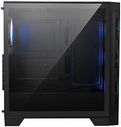 Корпус MSI MAG FORGE 320R черный без БП ATX 5x120mm 2xUSB3.1 audio bott PSU