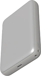 Мобильный аккумулятор Magssory PBN013t 10000mAh QC/PD 15W 3A USB-C беспров.зар. титановый
