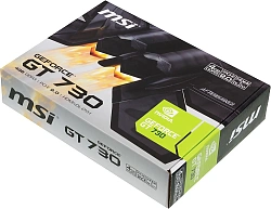 Видеокарта MSI PCI-E 2.0 N730-4GD3V2 NVIDIA GeForce GT 730 4Gb 128bit DDR3 700/1000 DVIx1 HDMIx1 CRTx1 HDCP Ret