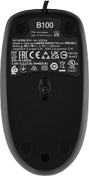 Мышь Logitech B100 черный оптическая 1000dpi USB 2but (910-006605)