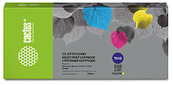 Картридж струйный Cactus CS-EPT01D400 T01D4 желт.пигм. (220мл) для Epson WorkForce Pro WF-C529R/C529RDTW/C529RDTW EPP с чипом
