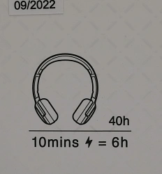 Гарнитура накладные Edifier WH500 синий беспроводные bluetooth оголовье