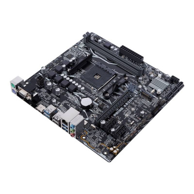 Материнская плата Asus PRIME A320M-K Soc-AM4 AMD A320 2xDDR4 mATX AC`97 8ch(7.1) GbLAN RAID+VGA+HDMI
