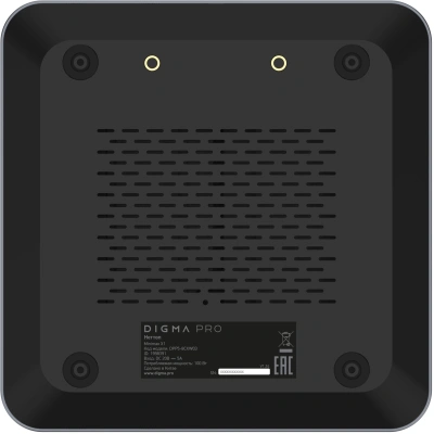Неттоп Digma Pro Minimax X1 i5 12450H (2) 8Gb SSD256Gb UHDG Windows 11 Pro GbitEth WiFi BT 100W серый (DPP5-8CXW03)