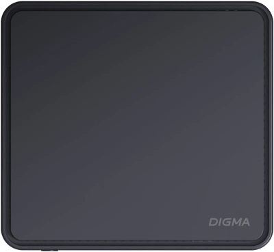 Неттоп Digma Mini Office Cel N4020 (1.1) 4Gb SSD128Gb UHDG 600 CR Windows 11 Pro GbitEth WiFi BT 36W черный (DPCN-4BXW01)