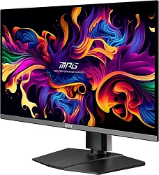 Монитор MSI 26.5" MPG 272URX QD-OLED черный QD OLED LED 16:9 HDMI матовая HAS Piv 1500000:1 250cd 178гр/178гр 3840x2160 240Hz G-Sync DP 4K USB 8кг