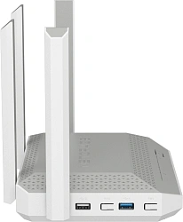 Роутер беспроводной Keenetic Netcraze Ultra (NC-1812) BE7200 10/100/1000/2500BASE-TX/4G ready белый