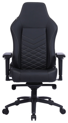 Кресло игровое Cactus CS-CHR-0112BL черный эко.кожа с подголов. крестов. сталь