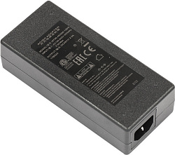 Маршрутизатор MikroTik RB5009UPr+S+IN 10/100/1000 компл.:устройство/крепления/адаптер черный