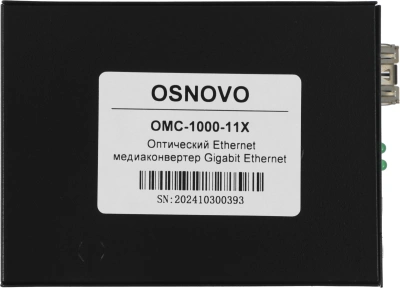 Медиаконвертер Osnovo OMC-1000-11X