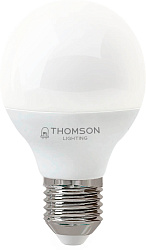 Лампа светодиодная Thomson TH-B2361 4Вт цок.:E27 шар 220B св.свеч.бел.теп. Globe (упак.:1шт)