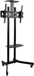 Подставка для телевизора Arm Media PT-STAND-9 черный 32"-65" макс.45кг напольный фиксированный