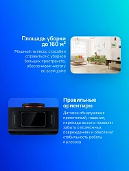 Пылесос-робот Xiaomi X20 Max EU 55Вт черный