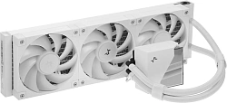 Система водяного охлаждения Deepcool LT360 ARGB Soc-AM5/AM4/1200/1700/1851 белый 4-pin 38.71dB Al 300W 1856gr Ret (R-LT360-WHAMNC-G-1)