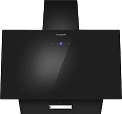 Вытяжка каминная Weissgauff Yota 600 Touch Glass черный управление: кнопочное (1 мотор)