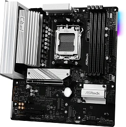 Материнская плата Asrock B850M PRO RS Socket AM5 AMD B850 4xDDR5 mATX AC`97 8ch(7.1) 2.5Gg RAID+HDMI+DP