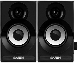 Колонки Sven SPS-517 2.0 черный 6Вт