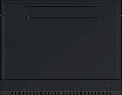 Шкаф коммутационный NTSS (NTSS-W9U6060GS-BL) настенный 9U 570x600мм пер.дв.стекл 60кг черный 500мм 22кг 220град. 500мм IP20 сталь