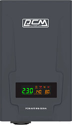 Стабилизатор напряжения Powercom WM-500VA 400Вт 500ВА графитовый