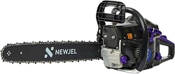 Цепная пила Newjel NJ10101 1900Вт 2.41л.с. дл.шины:18" (45cm) (100070218595)
