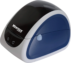 Термопринтер Mertech LP80 Eva (4586) 203dpi 100мм/с/USB/RS232 для печ.накл./синий белый