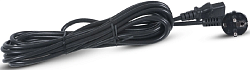 Шнур питания Cabeus PC-186-VDE-3M C13-Schuko проводник.:3x0.75мм2 3м 220/250В 6А черный