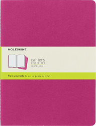 Блокнот Moleskine CAHIER JOURNAL CH023D17 XLarge 190х250мм обложка картон 120стр. нелинованный розовый неон (3шт)
