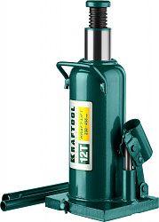 Домкрат Kraftool Kraft-Lift 43462-12_z01 бутылочный гидравлический зеленый