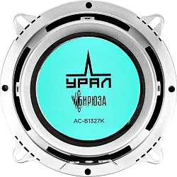 Колонки автомобильные Ural Бирюза АС-Б1327К 120Вт 91дБ 4Ом 13см (5дюйм) (ком.:4кол.) компонентные двухполосные