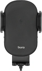 Автомобильное зар./устр. Buro BUQC15 15W 2.5A (QI) USB-C универсальное черный (BUQ15AC00BK)