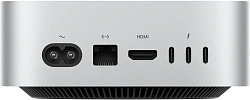 ПК Apple Mac mini A3238 M4 10 core (4) 24Gb SSD512Gb 10 core GPU macOS GbitEth WiFi BT серебристый (MCYT4HN/A)