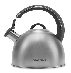Чайник металлический Starwind Chef Family 2.8л. серебристый (SW-CH1106)