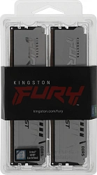 Память DDR5 4x16GB 5200MHz Kingston KF552C40BWK4-64 Fury Beast RTL Gaming PC5-41600 CL40 DIMM 288-pin 1.25В kit single rank с радиатором Ret